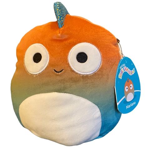 Squishmallow Official Kellytoy Mystery 4 Pack 8 inch, 5 inch, 3. . Mariano squishmallow